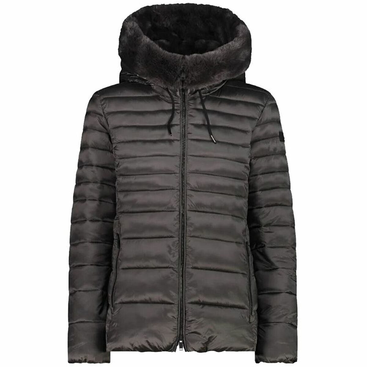 8059342502088 - Sportjacke für Frauen Short Padded Schwarz 8059342502088 - Sportjacke für Frauen Short Padded Schwarz