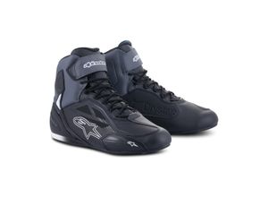 8059347052557 - Motorradschuhe Alpinestars Faster-3 Drystar Schwarz-Dunkelgrau