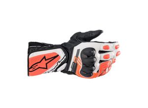 8059347053707 - Alpinestars Motorradhandschuhe Alpinestars SP-8 V3 Schwarz-Weiß-Rot Fluo