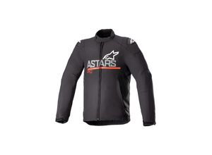 8059347086354 - Alpinestars Motorradjacke Alpinestars SMX WATERPROOF Schwarz-Dunkelgrau-Hellrot