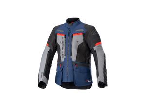 8059347086675 - Motorradjacke Alpinestars Bogota Pro Drystar Dunkelblau-Schwarz-Hellrot