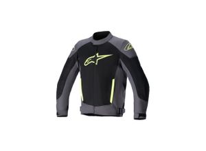 8059347123776 - Motorradjacke Alpinestars T-SP X Superair Teergrau-Schwarz-Gelb Fluo