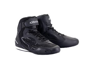 8059347155814 - Motorradstiefel Alpinestars Faster-3 Rideknit Schwarz-Dunkelgrau