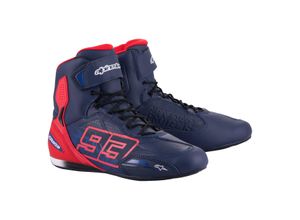 8059347156125 - Motorradstiefel Alpinestars MM93 Austin Riding Nachtblau-Hellrot-Sodalith