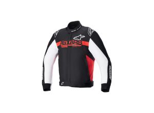 8059347164236 - Motorradjacke Alpinestars Monza-Sport Schwarz-Hellrot-Weiß