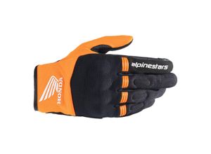 8059347179230 - Motorradhandschuhe Alpinestars Honda Copper Schwarz-Orange