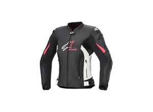 8059347189178 - Motorradjacke Alpinestars Stella GP Plus V4 Schwarz-Weiß-Diva Rosa Damen