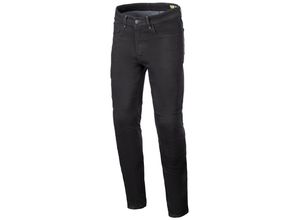 8059347205717 - Motorradjeans Alpinestars Radium V2 Denim Schwarz Ausgewaschen