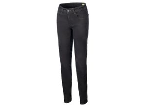 8059347206523 - Motorradjeans Alpinestars Daisy V3 Riding Denim Schwarz Ausgewaschen Damen