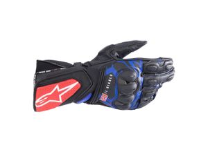 8059347245782 - Motorradhandschuhe Alpinestars FQ20 SP-8 V3 Monster Schwarz-Blau-Hellrot-Grün