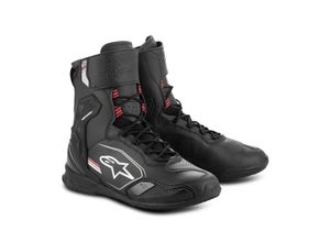 8059347252612 - Motorradstiefel Alpinestars Superfaster Schwarz-Grau-Hellrot