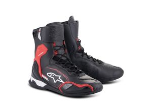 8059347252629 - Motorradstiefel Alpinestars Superfaster Schwarz-Hellrot-Weiß