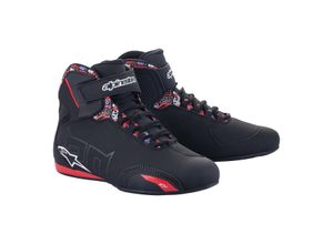 8059347261515 - Motorradstiefel Alpinestars FQ20 Sektor Schwarz-Hellrot