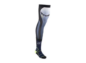 8059347271644 - Crossstrümpfe Alpinestars Knieschützer Night Navy-Gelb Fluo 2XL