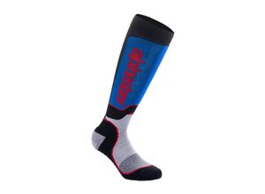 8059347271873 - Crossstrümpfe Alpinestars Plus Socks Schwarz-Weiß-Royalblau M 8059347271873 - Crossstrümpfe Alpinestars Plus Socks Schwarz-Weiß-Royalblau M