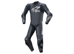 8059347311050 - Lederkombi Alpinestars Missile V2 Ward 1 PC Leather Schwarz-Metallic Grau