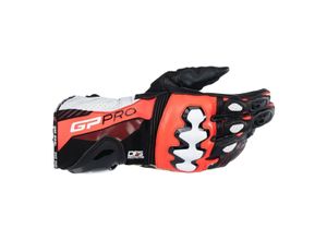 8059347311555 - Motorradhandschuhe Alpinestars GP Pro R4 Schwarz-Rot Fluo-Weiß