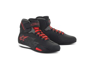 8059347382814 - Motorradstiefel Alpinestars Sektor Schwarz-Hellrot