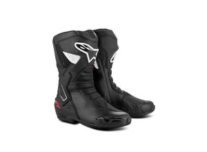 8059347391137 - Motorradstiefel Alpinestars Stella SMX-6 V3 Damen Schwarz-Weiß-Diva Rosa