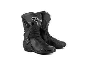 8059347395029 - Motorradstiefel Alpinestars Stella SMX-6 V3 Drystar Damen Schwarz-Silber