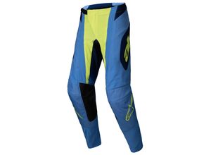 8059347433585 - Crosshose Alpinestars Techstar Melt Fluo Gelb-Blau 38