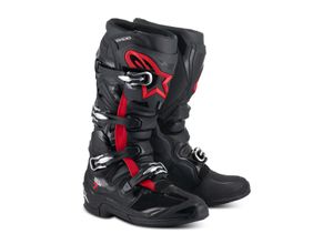 8059347442020 - Crossstiefel Alpinestars Tech 7 Schwarz-Rot 39