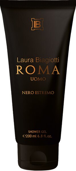 8059375004771 - Roma Uomo Nero Estremo Shower Gel 200 ml