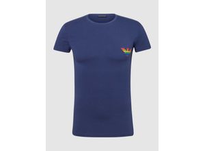 8059516545002 - T-Shirt mit Label-Print