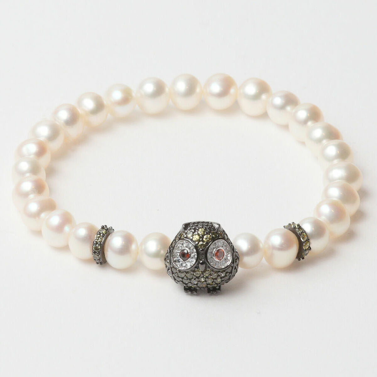 8059519896842 - Damenarmreif JLA-BR-OWL-3-WH 16 mm 8059519896842 - Damenarmreif JLA-BR-OWL-3-WH 16 mm
