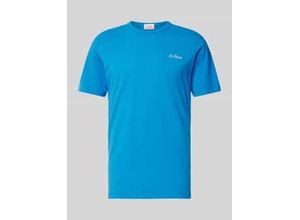 8059577942369 - T-Shirt mit Label-Stitching Modell DOVER