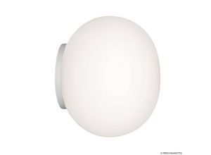 8059607019986 - FLOS Mini Glo-Ball Mirror Wandleuchte weiß