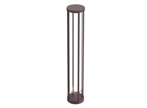 8059607533598 - FLOS In Vitro Bollard 3 2700 K 90 cm dunkelbraun