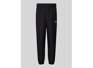 8059650148381 - Tapered Fit Trackpants mit Label-Print