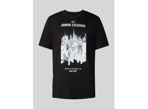 8059650170306 - T-Shirt mit Label-Motiv-Print