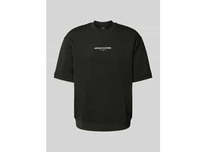 8059650835694 - T-Shirt mit Label-Print