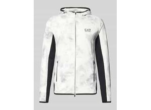 8059659170185 - Sweatjacke mit Label-Print Modell VIGOR 8059659170185 - Sweatjacke mit Label-Print Modell VIGOR