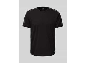 8059659186469 - T-Shirt mit Label-Print