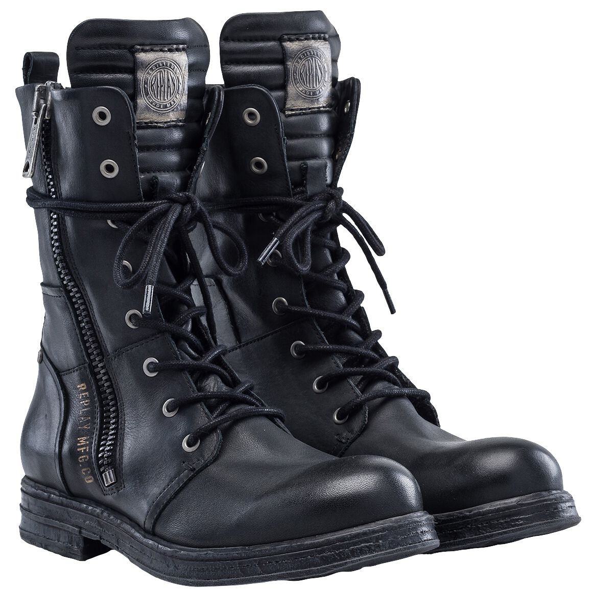 8059714097105 - Replay Stiefeletten (schnürbar) in schwarz Boots für Damen