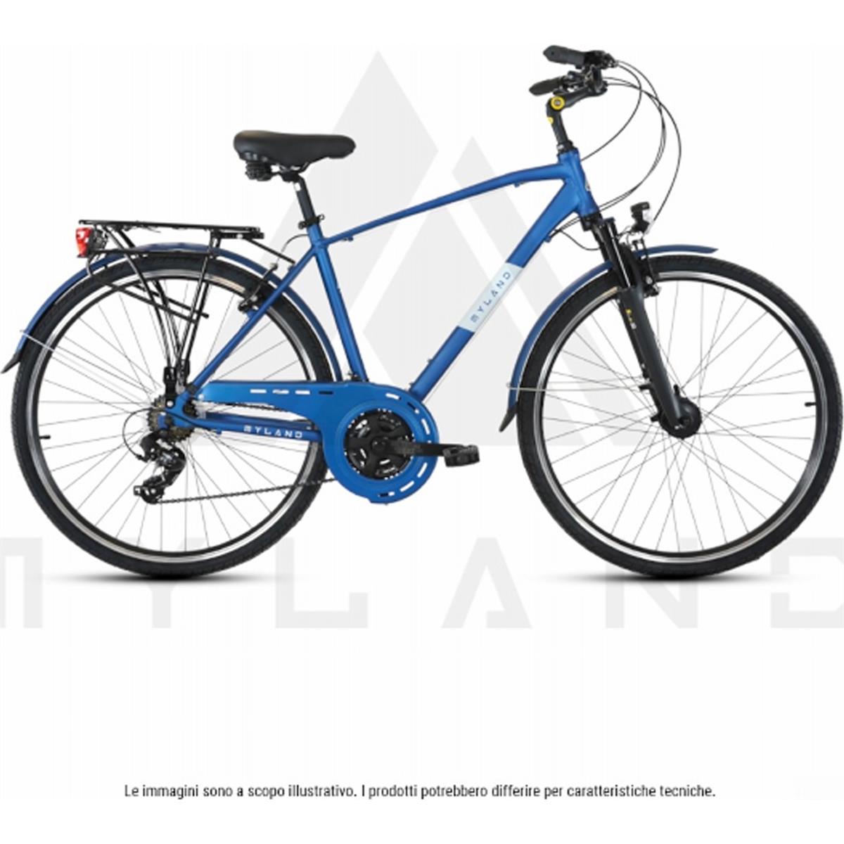 8059796060523 - City Bike Colle 28 Trekking Blau Aluminium M Shimano 21V