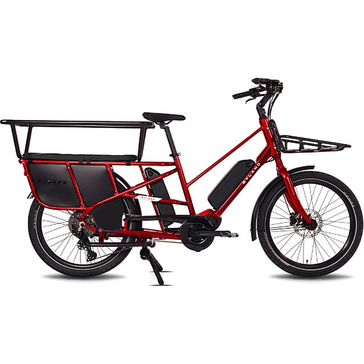 8059796060622 - E-Cargo Bike Ohana 24 Grau - E-Bike mit OLI Sport Motor 83Nm und Shimano MT200