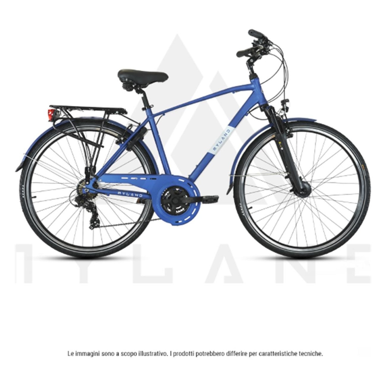 8059796060660 - Trekking Fahrrad Colle 282 M Blau 28 Aluminium mit Shimano 21V