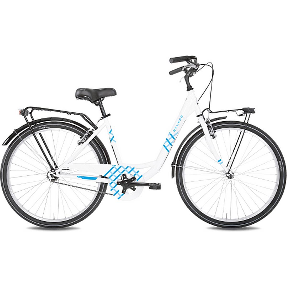 8059796060875 - Vicolo 261 City L Fahrrad Weiß Blau Größe S 26 Räder