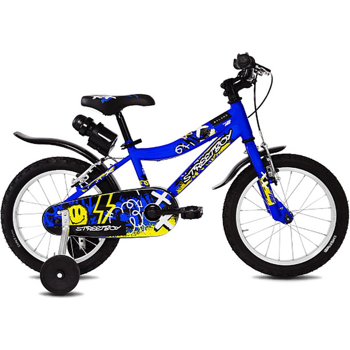 8059796061094 - Kinderfahrrad Street Boy 16 Blau mit Stahlrahmen und V-Brake