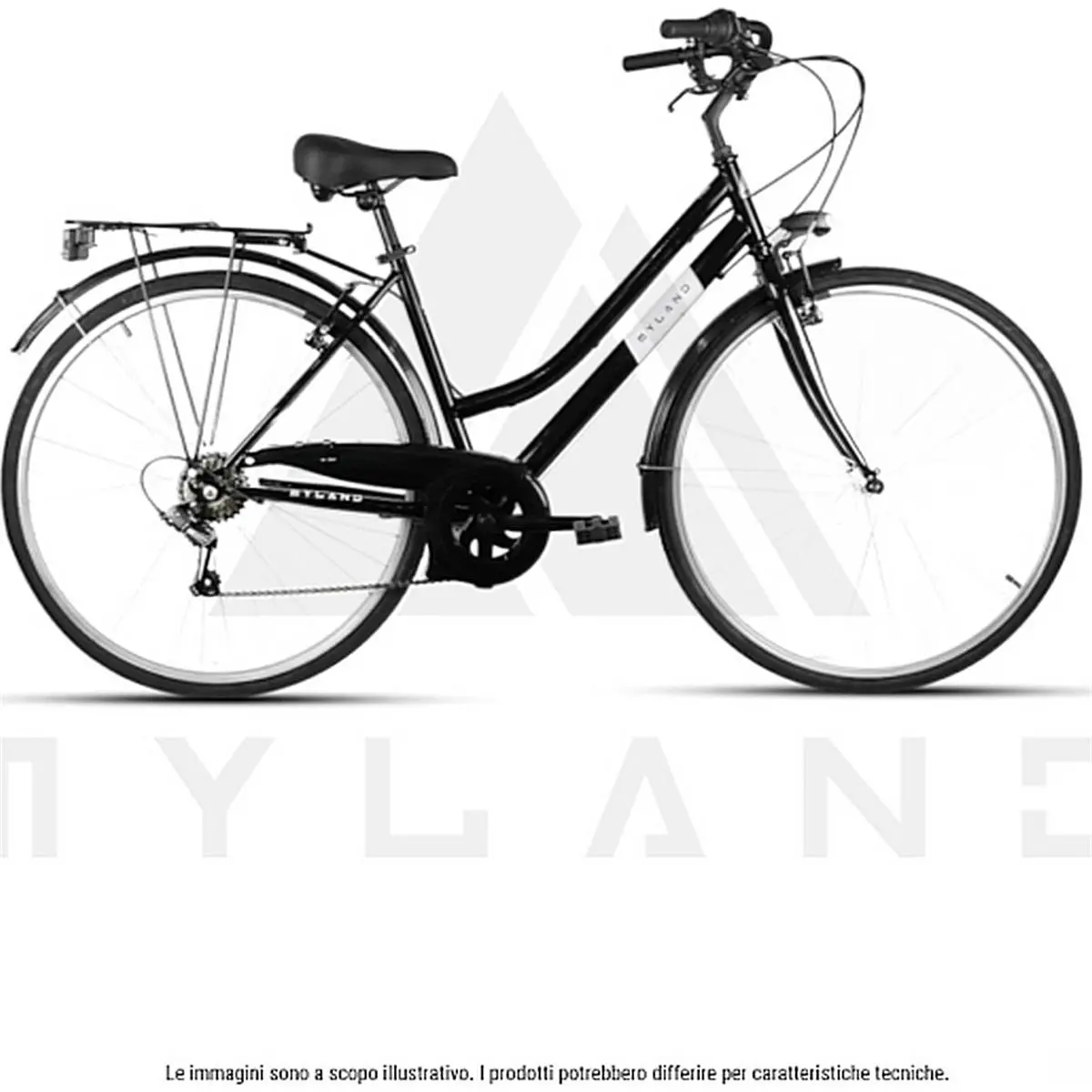 8059796061339 - Damen City Fahrrad Dosso 281 Schwarz 28 Räder Shimano 7-Gang Größe S 8059796061339 - Damen City Fahrrad Dosso 281 Schwarz 28 Räder Shimano 7-Gang Größe S