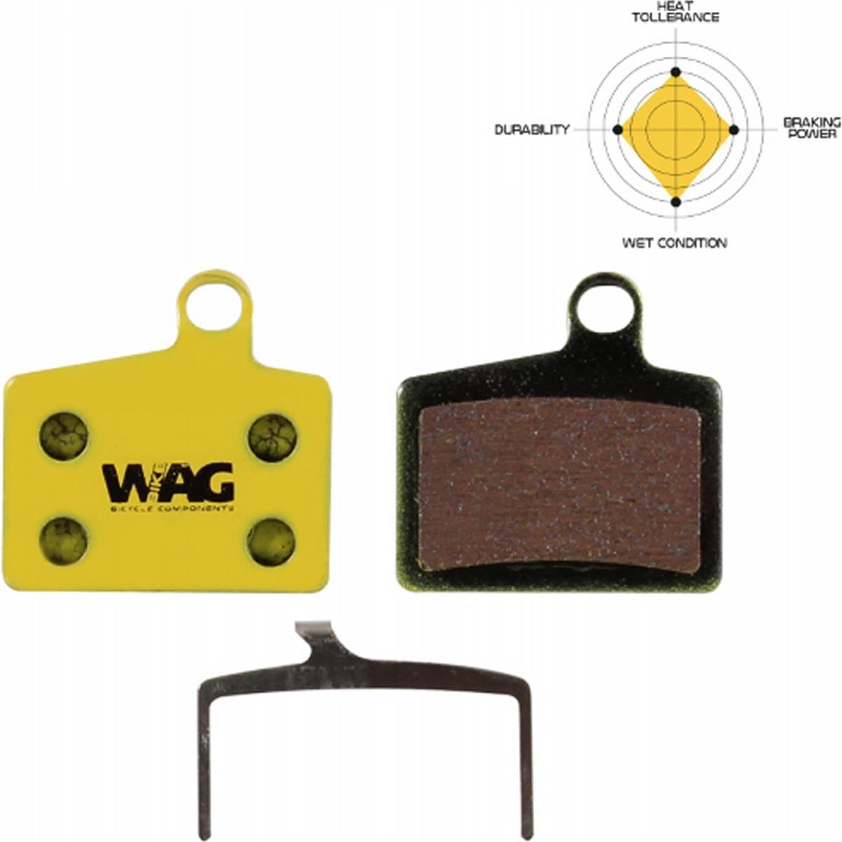 8059796062800 - Paar organische Bremsbeläge für Hayes Stroker Ryde Dyno und Radar