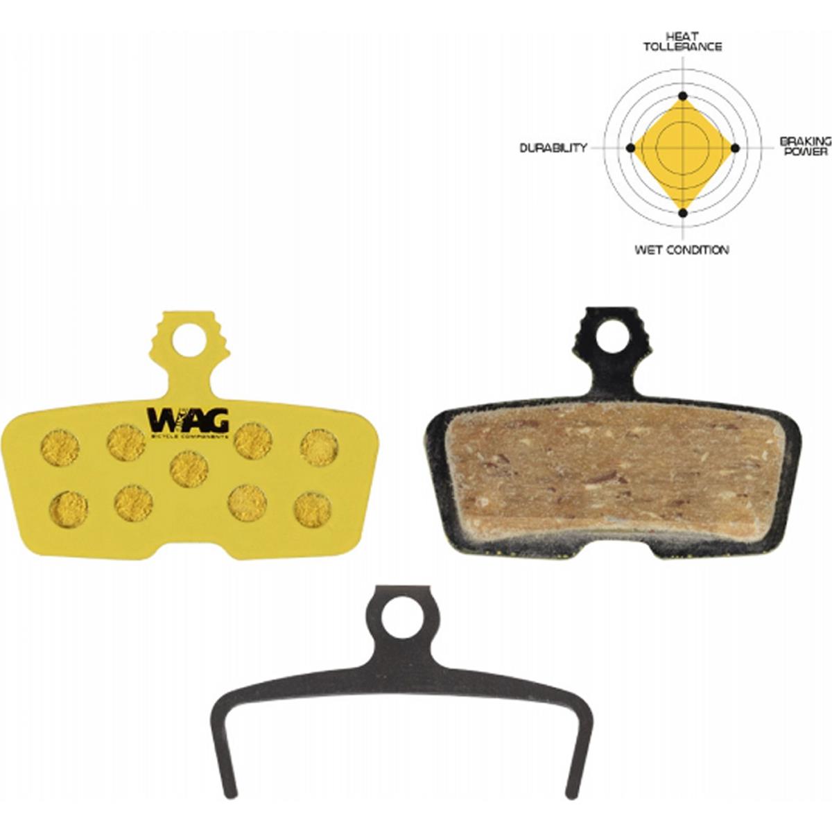 8059796062831 - Paar organische Bremsbeläge für SRAM - Kompatibel mit Code 2011+ Guide RE G2 RE DB8