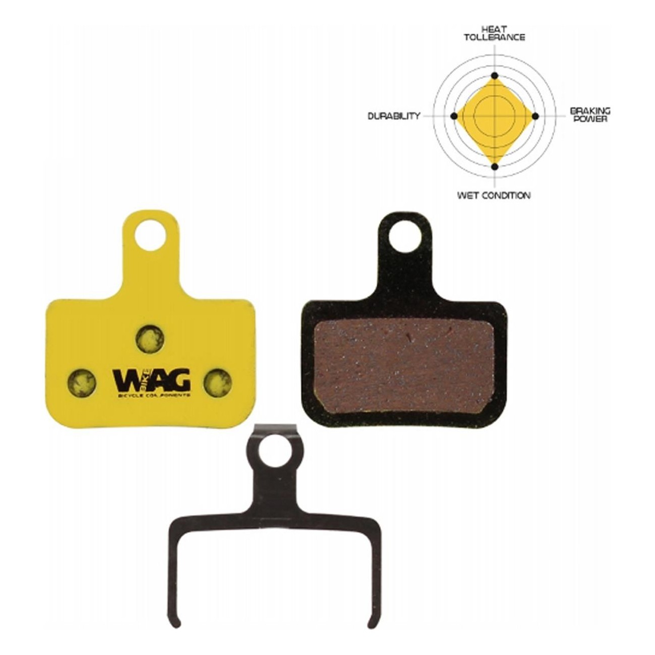 8059796062916 - Paar organische SRAM AXS Level T TL Bremsbeläge kompatibel mit Red eTap Force 8059796062916 - Paar organische SRAM AXS Level T TL Bremsbeläge kompatibel mit Red eTap Force