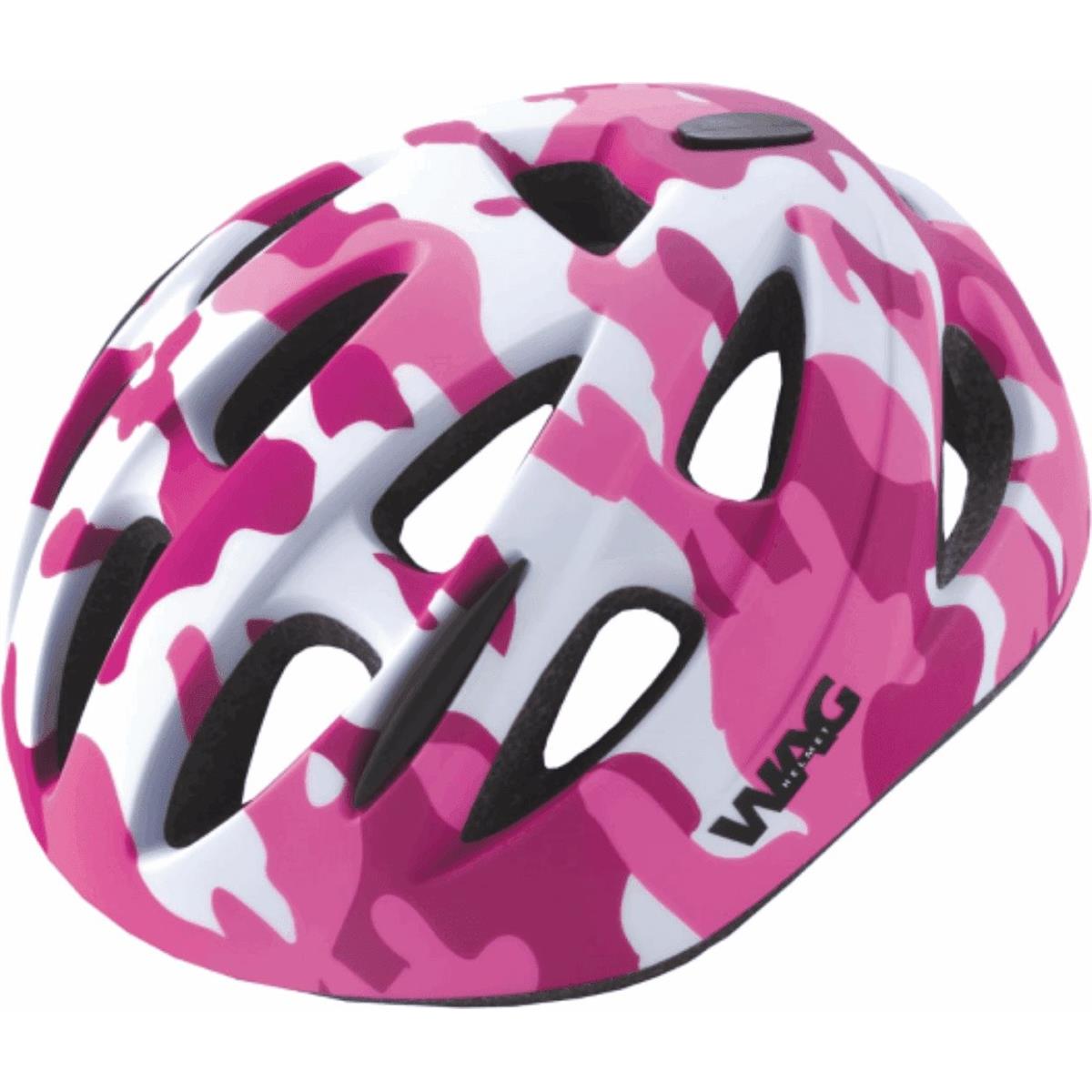 8059796065818 - Mädchenhelm Rosa Camouflage Matt Größe S (52-56cm) - EN1078 Zertifiziert