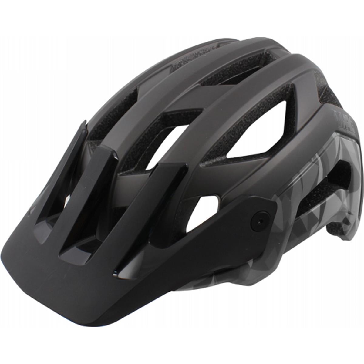 8059796067386 - MTB Helm Phantom Schwarz Größe M (56-59 cm) mit Belüftung und In Mold-Technologie - EN1078 zertifiziert
