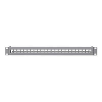 8100100790602 - Blank Keystone Patchpanel 24 Ports